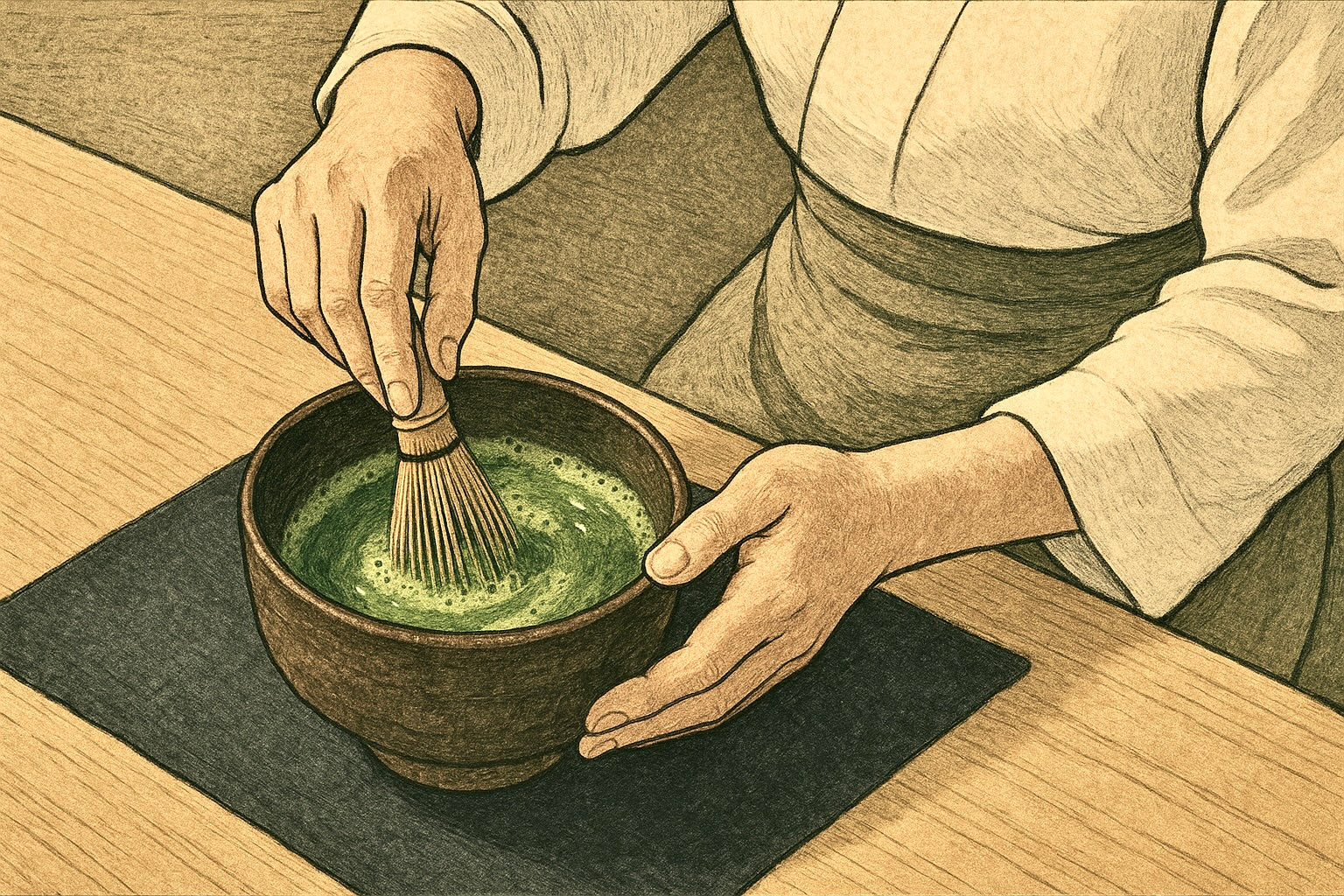 How to Make Matcha Tea Without Using a Bamboo Whisk